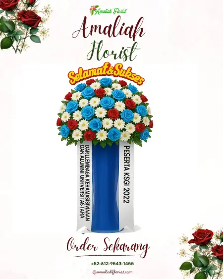 Standing Flowers Saka Tiga